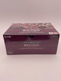 One Piece: A FIST OF DIVINE SPEED OP-11 Booster Box English SEALED - Image 2