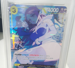 One Piece Jewelry Bonney Illustration Card #105 PSA GEM MINT 10 OP08-105 - Image 2