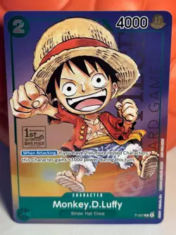 Monkey D Luffy P-037 (1st Anniversary Tournament Promo) - Image 1