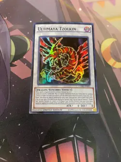 YUGIOH - ULTIMAYA TZOLKIN - SUPER RARE - CORE - LIMITED EDITION - NM - Image 1