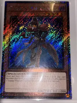 Gagaga Magician RA04-EN007 1st Edition Platinum Secret Rare Yu-Gi-Oh! NM - Image 1