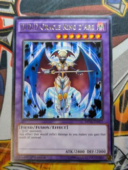 Yugioh D/D/D Oracle King d'Arc MP16-EN077 Rare 1st Edition VLP - Image 1