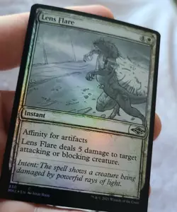 MTG MH2 Lens Flare LOT of 6 NEW Card# 330 (1) FOIL PROMO (5) Reg Free Shipping - Image 2