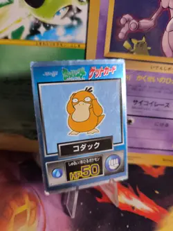Pokemon Karte Card Holo Enton Psyduck Meiji Chocolate Promo Set japanese Good - Image 1