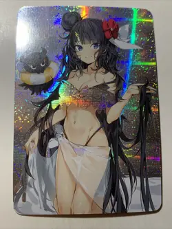Hokusai Katsushika Fate Grand Order Sexy Card ACG Goddess Waifu Girl Holo Anime - Image 1
