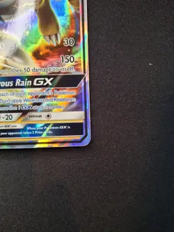 Raikou GX SM121 Black Star Promo Ultra Rare Holo Pokemon Card PC - Image 5