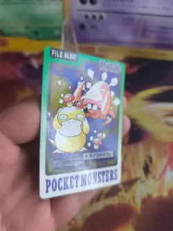 Pokemon Karte Card japanese carddass Pocket monsters 1997 Parasect Psyduck Exc - Image 3