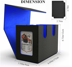 MTG Commander Card Deck Box PU Leather Holds 280+ Single-Sleeved Cards Included - Image 5