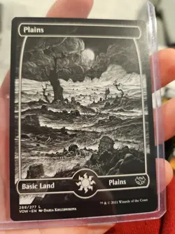 MTG VOW Innistrad Crimson Vow Plains #268 Full Art PACK FRESH Free Shipping - Image 2