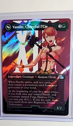 2025 MTG Magic the Gathering Final Fantasy Surge Foil 537 Vanille Cheerful l'Cie - Image 1