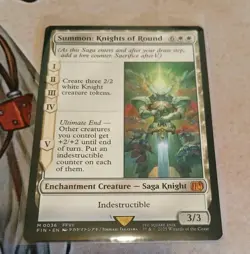 Summon: Knights of Round Final Fantasy Pack Fresh MTG MINT - Image 1
