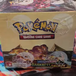Pokemon TCG Sword & Shield Darkness Ablaze Booster Box 1 Box English - Image 1