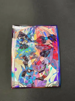 Pokemon Lucario + Zoroark Stain Glass Art Sleeves - 60 count - Standard Size - Image 3