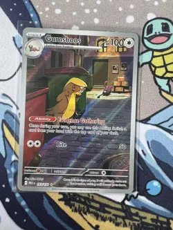 153/132 Gumshoos - Mega Evolution - Illustration Rare - Pokemon Card TCG - Image 1
