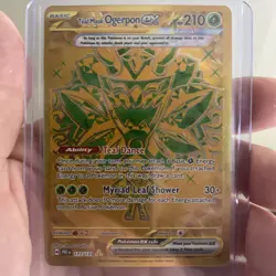 Pokemon SV: Prismatic Evolutions - Teal Mask Ogerpon ex - Hyper Rare 177/131 - Image 1