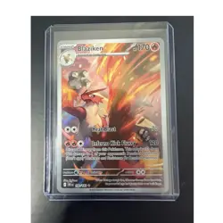 Pokemon Blaziken 192/182 SV10 Destined Rivals Illus Rare Full Art Holo EN 2025 - Image 1