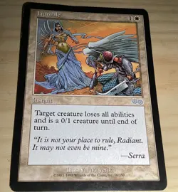 Humble - Urza's Saga Magic the Gathering MTG - Image 1