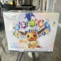 Pokemon Scarlett & Violet Prismatic Evolution ETBFactory Sealed - Image 1