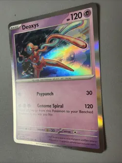 Pokemon TCG * Paradox Rift * 74/182 Deoxys Holo Rare * FRESH PK - Image 2