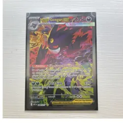 Pokemon Co. Mega Gengar EX 284/217 XY BREAKthrough Secret Rare Full Art Holo - Image 1