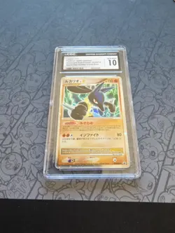 GEM MINT Pokemon: Lucario LV.X #004/DP-P Space-Time Creation Visual Book 2006 - Image 3