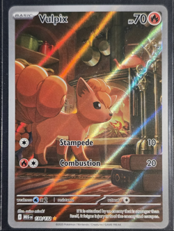Pokemon Vulpix 138/132 Illustration Rare Mega Evolution IR NM/M Pack Fresh - Image 1