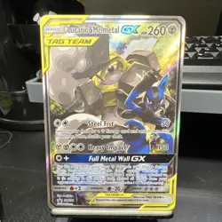 Pokemon Lucario & Melmetal GX TAG TEAM Promo Holo SM192 English - Image 1