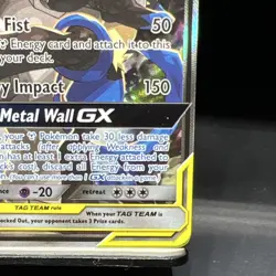 Pokemon Lucario & Melmetal GX TAG TEAM Promo Holo SM192 English - Image 3