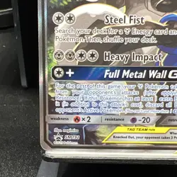 Pokemon Lucario & Melmetal GX TAG TEAM Promo Holo SM192 English - Image 4