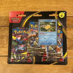 3X Pokemon Mega Evolution Triple Blister Packs 2X Psyduck with swirls 1X Golduck - Image 2