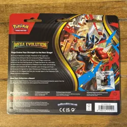 3X Pokemon Mega Evolution Triple Blister Packs 2X Psyduck with swirls 1X Golduck - Image 4