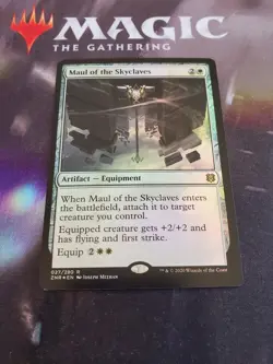 MTG. 2x Maul of the Skyclaves. Foil. Zendikar Rising. Pack Fresh - Image 1