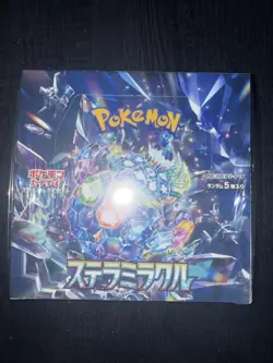 Pokemon TCG SV7 Stellar Miracle Booster Box Japanese Sealed Factory Shrink - Image 1