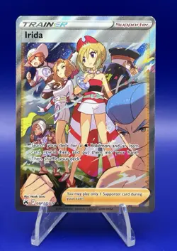 Irida GG63/GG70 Trainer Supporter Trainer Gallery Crown Zenith Pokemon TCG - NM - Image 1