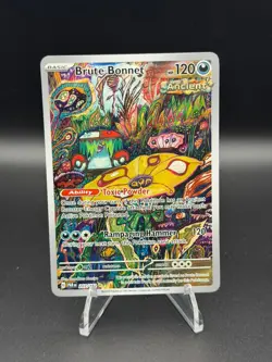 Brute Bonnet 207/182 Illustration Rare Paradox Rift Pokemon Near Mint - Image 1