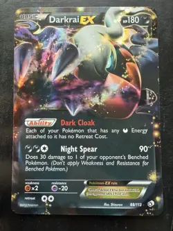 Pokemon Darkrai EX 88/113 Legendary Treasures Ultra Rare Holo (NM) - Image 1