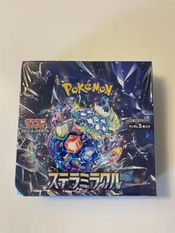 Pokemon TCG Scarlet & Violet - Stellar Miracle Japanese Booster Box SEALED - Image 1