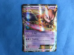 Pokemon Mewtwo EX 54/113 Legendary Treasures NM - Image 1