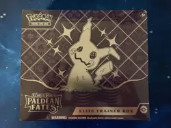 Pokemon SV Paldean Fates Elite Trainer Box Brand New & Factory Sealed - Image 1