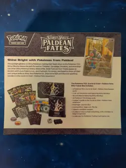 Pokemon SV Paldean Fates Elite Trainer Box Brand New & Factory Sealed - Image 2