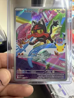 Pokemon TCG 1st Partner Illustration Collection Squirtle,rowlet,Litten, Popplio - Image 2
