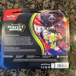 Pokemon TCG Mega Evolution Perfect Order - 3 Pack Blister - Brand New & Sealed - Image 2