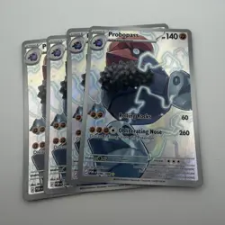 Pokemon TCG Probopass 096/182 Paradox Rift Holo Reverse Holo Lot of 4 English - Image 1