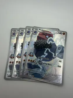 Pokemon TCG Probopass 096/182 Paradox Rift Holo Reverse Holo Lot of 4 English - Image 2