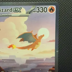 Charizard EX 199/165 Pokemon TCG 151 Illustration Rare DAMAGED - READ!! - Image 4