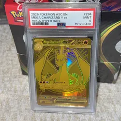 2026 POKEMON ASC EN-ASCENDED HEROES MEGA HYPER RARE MEGA CHARIZARD Y EX PSA 9 - Image 4