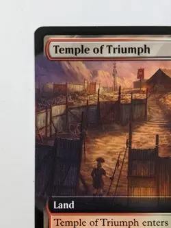 Temple of Triumph - PIP 0525 - MTG Magic the Gathering Fallout Extended Art - Image 2