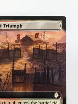 Temple of Triumph - PIP 0525 - MTG Magic the Gathering Fallout Extended Art - Image 3