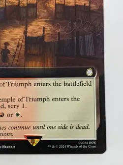 Temple of Triumph - PIP 0525 - MTG Magic the Gathering Fallout Extended Art - Image 5
