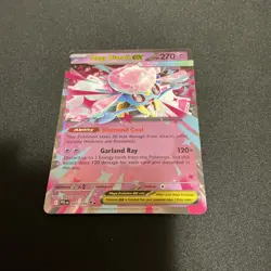 Pokemon Mega Diancie EX Double Rare Holo 041/094 Phantasmal Flames - Image 1